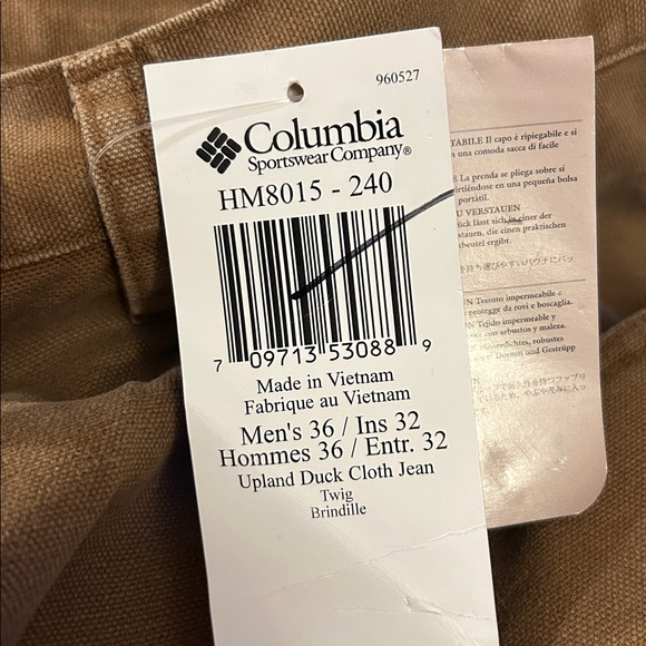 NWT Columbia Brown Sportswear - Men’s Size 36x32 - Picture 8 of 8